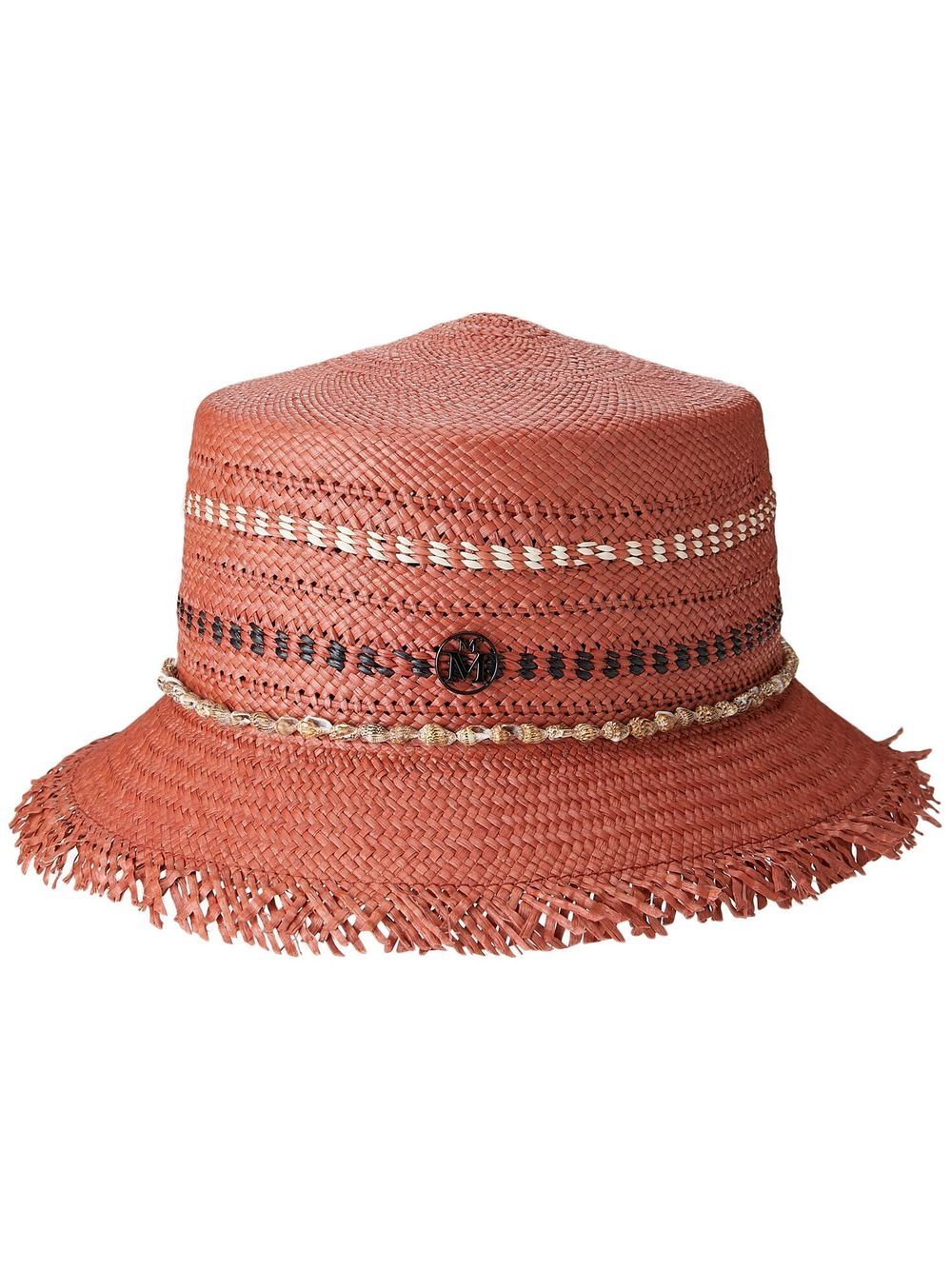 Arsene straw bucket hat