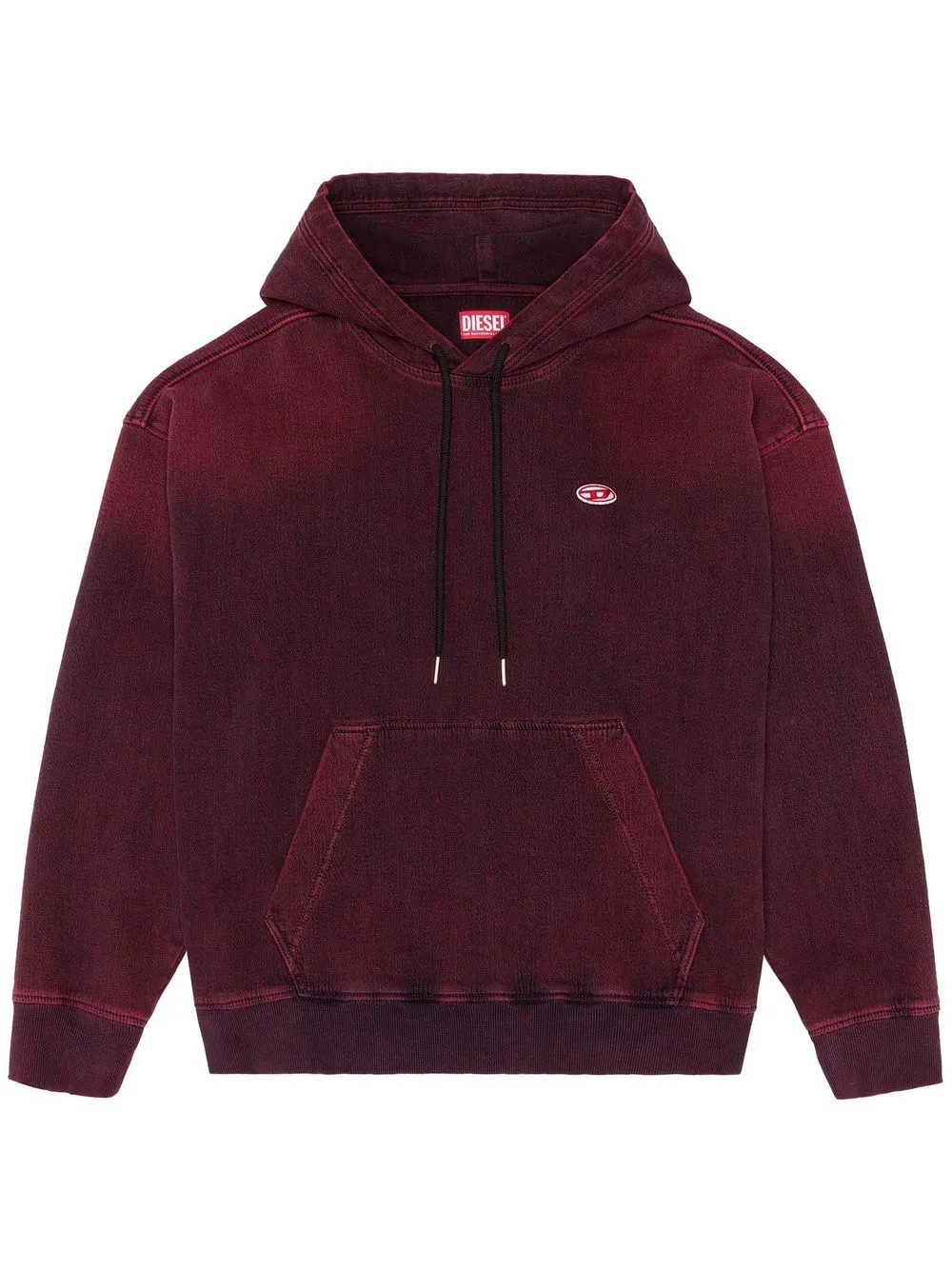 

Diesel Lunar New Year Capsule x denim hoodie - Red