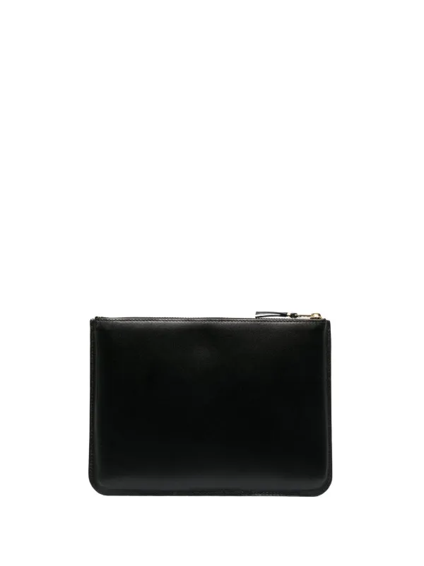 小物 CommeDesGarconsWallet Comme des Garçons Huge Logo Red 2-Zip Wallet – LACMA Store