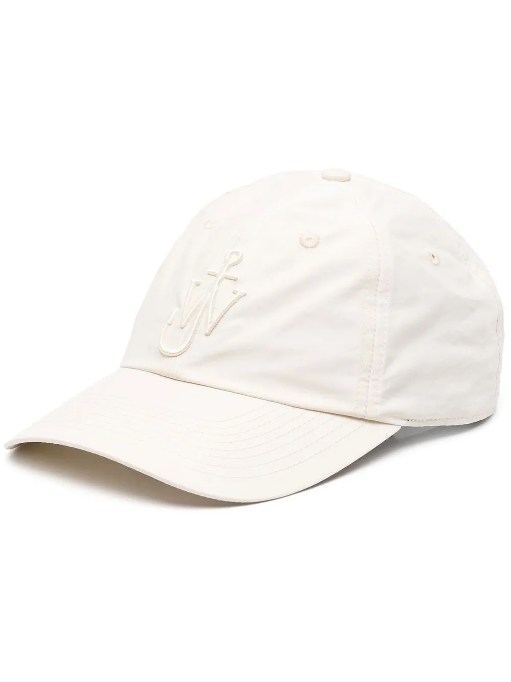 

JW Anderson embroidered-logo cap - White