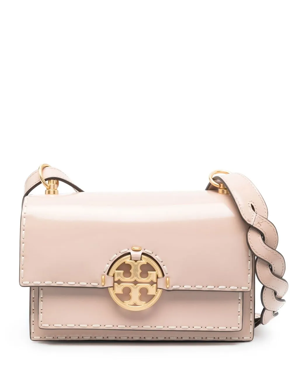 

Tory Burch logo-plaque shoulder bag - Neutrals