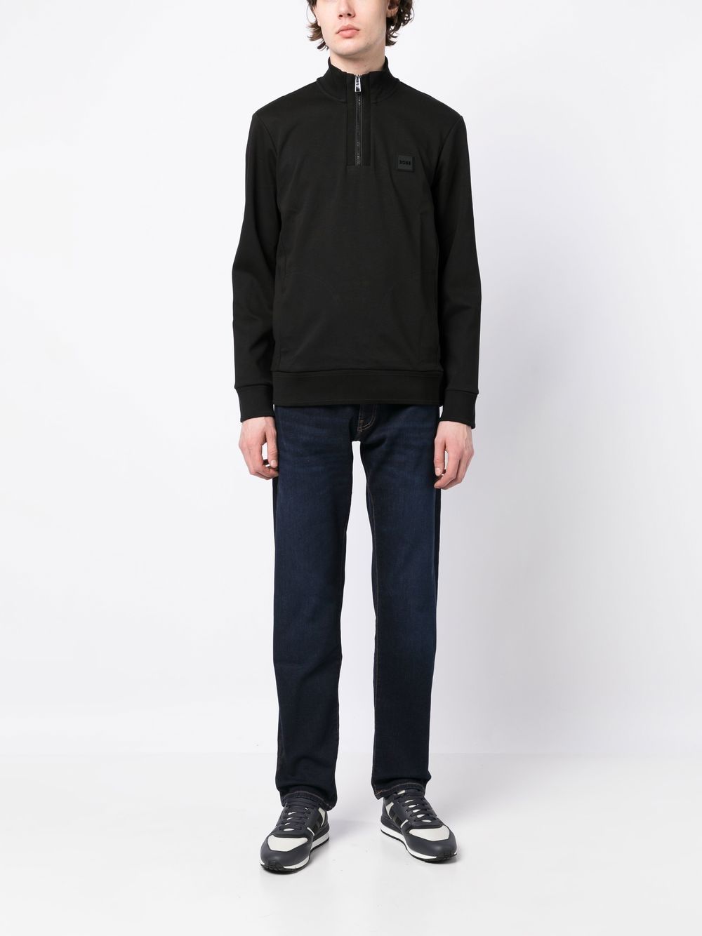 BOSS half-zip Sweater - Farfetch