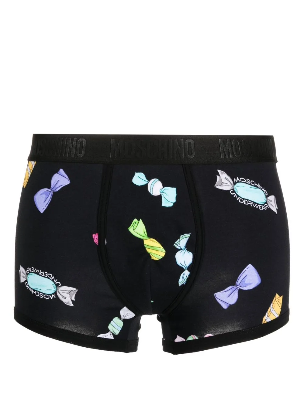 

Moschino sweet-print cotton boxer short - Black