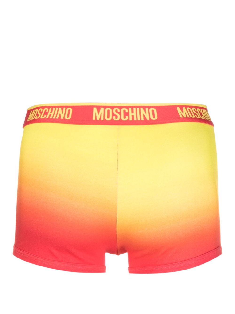 Moschino Boxershorts met logoband - Geel