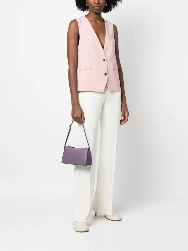 ショルダーバッグ・ポシェット Mini Prism Hobo Bag - Manu Atelier - Steel/Purple - Leather 8682091739599_002_e28c9e8021_1
