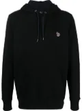 PS Paul Smith Zebra-patch pullover hoodie - Black