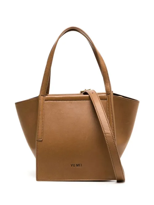 Mini sac cabas Milly en cuir nappa - Yu Mei - Modalova