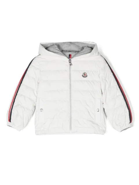 Moncler Enfant hooded padded jacket