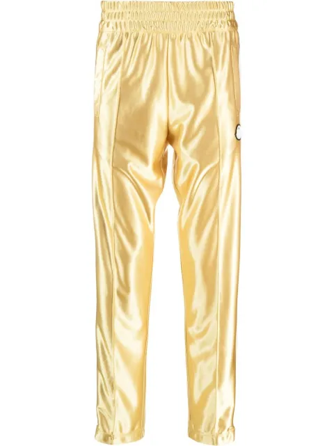 Moncler metallic-effect track pants