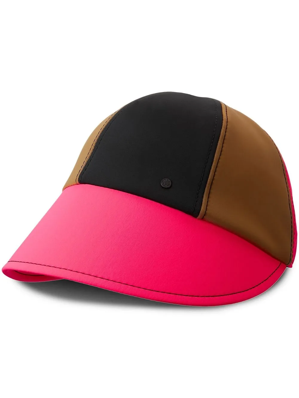 

Maison Michel Claudia colour-block cap - Multicolour