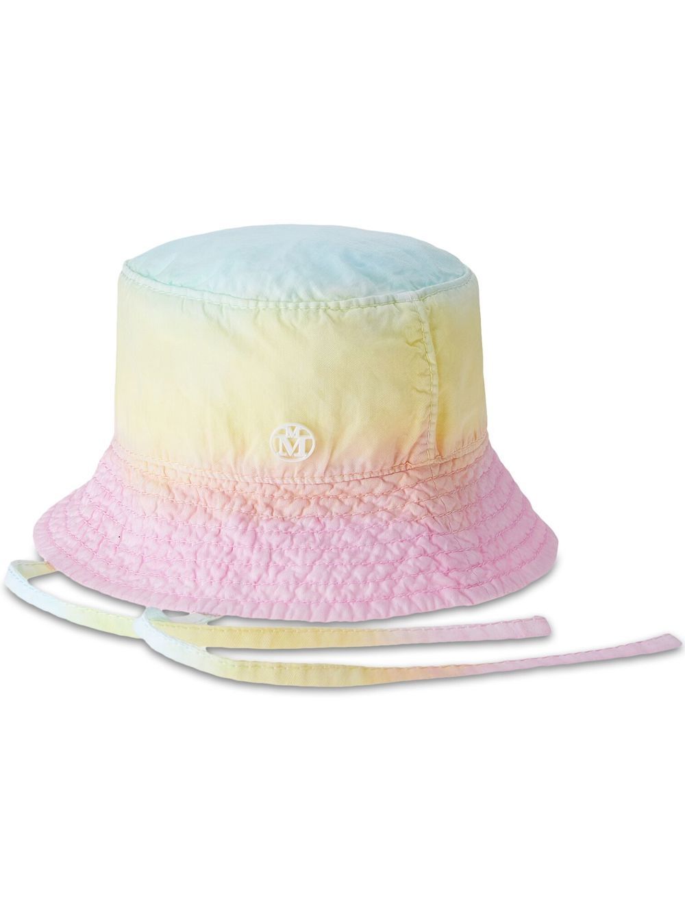 Maison Michel Angele Tie-dye Bucket Hat In Multicolour