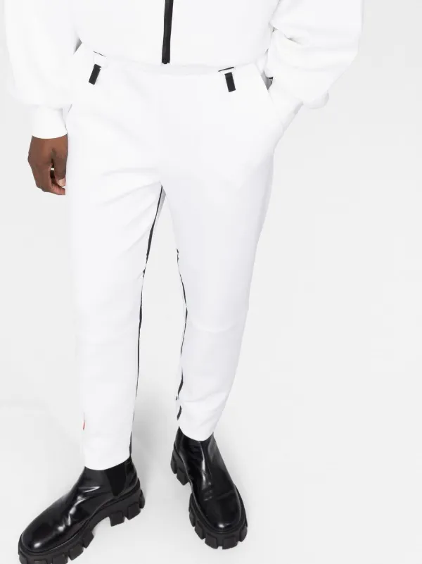 パンツ PRADA SS24 White neoprene pant (132333S2021YUN F0009) Prada logo-print Track Pants | White | FARFETCH