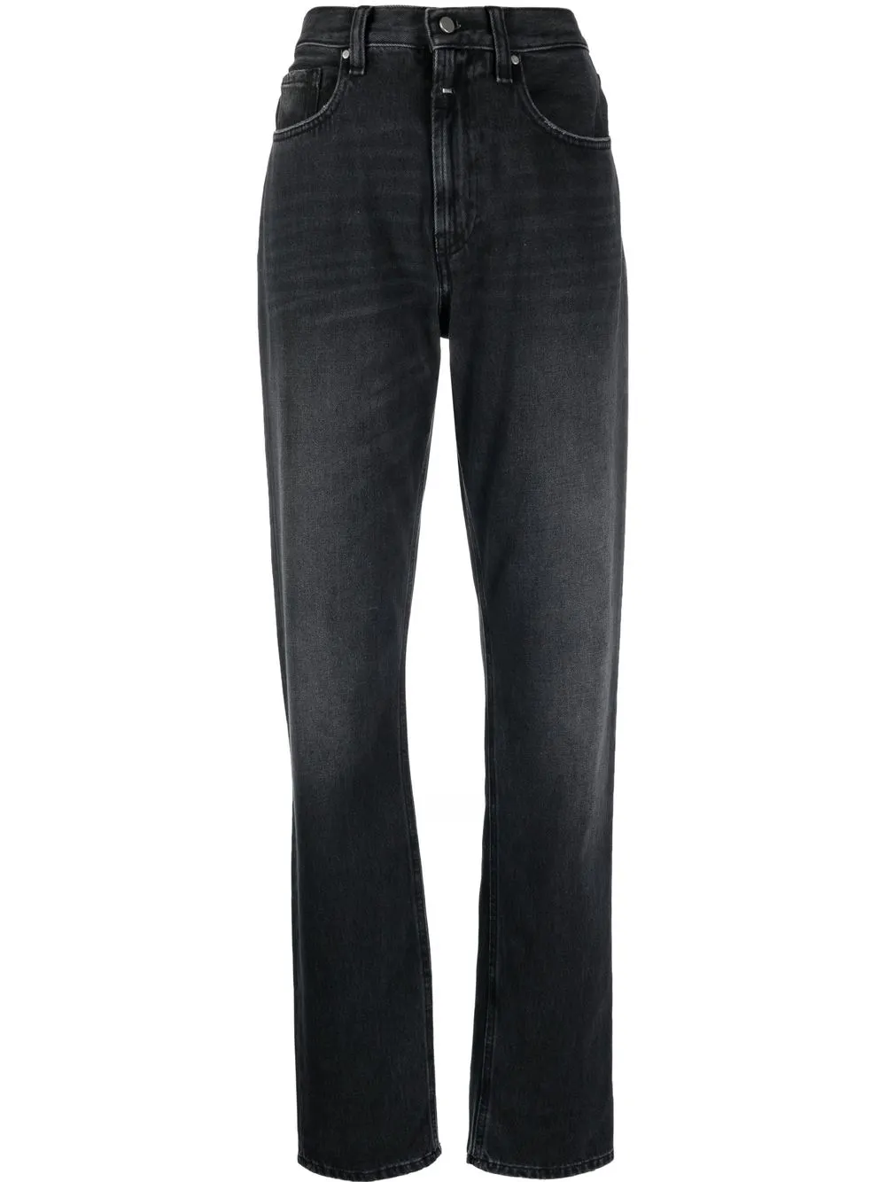 

YOUNG POETS high-waisted straight-leg jeans - Black