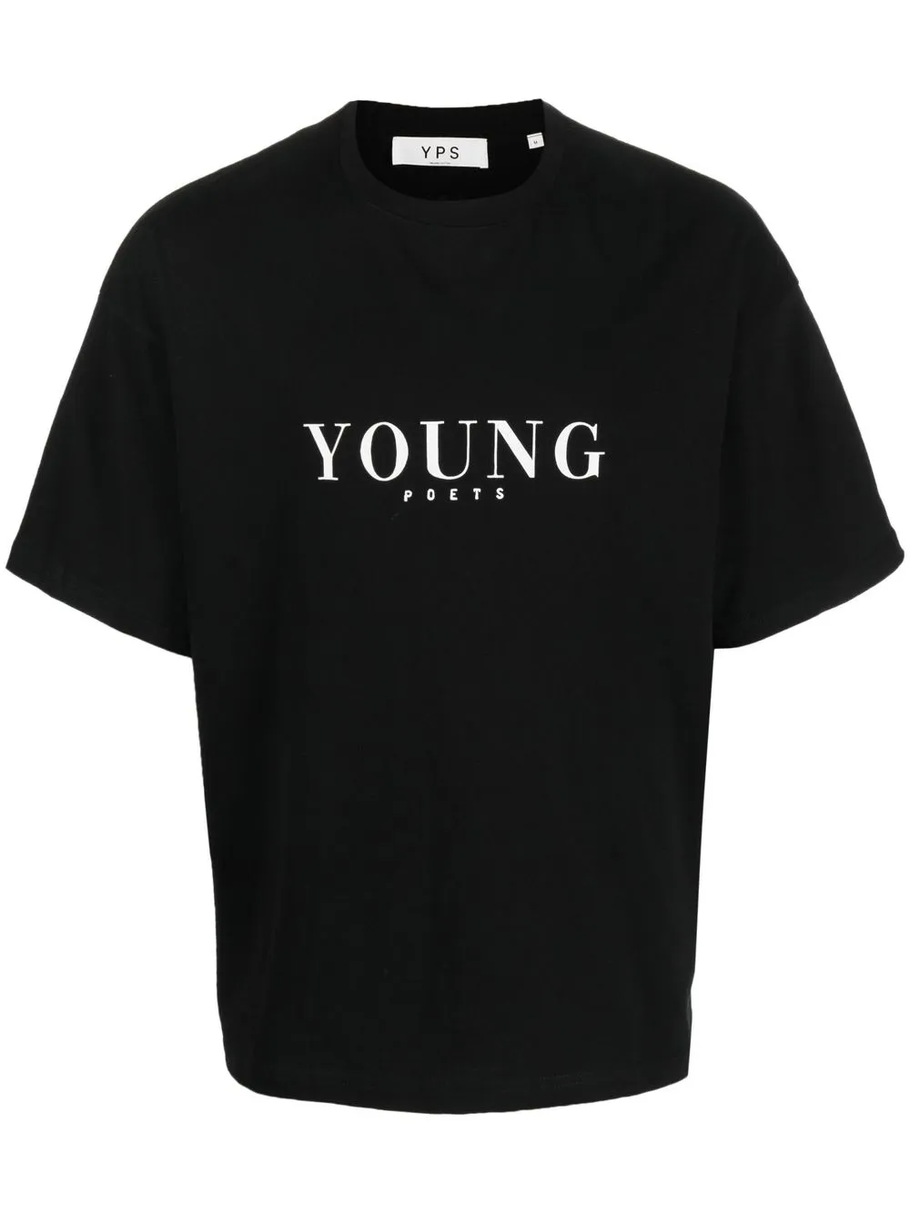 

YOUNG POETS logo-print cotton T-shirt - Black