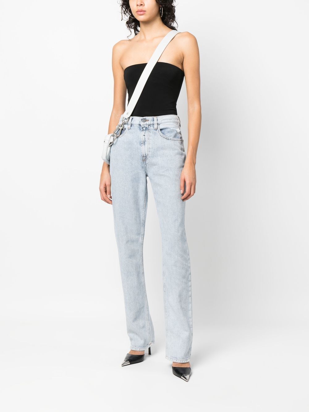 YOUNG POETS High waist jeans - Blauw