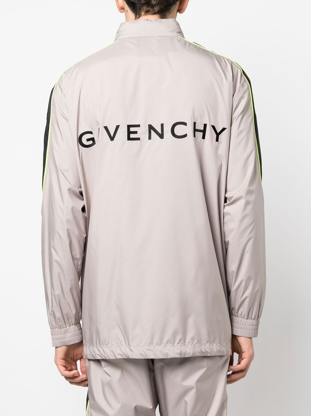 Givenchy logo-print hooded jacket Men