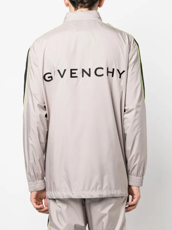 Givenchy logo-print Hooded Jacket | Neutrals | FARFETCH