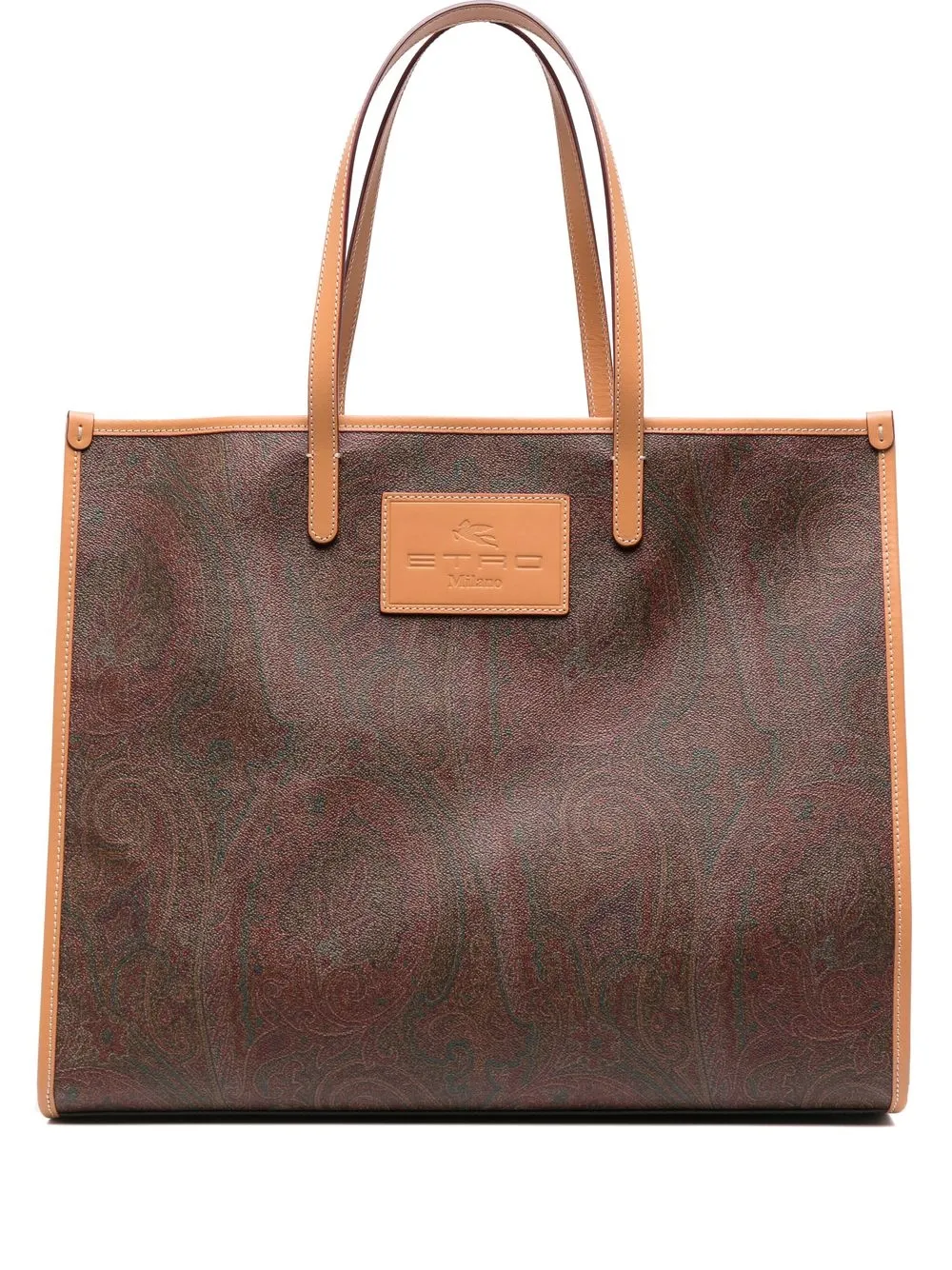 

ETRO paisley-pattern tote bag - Brown