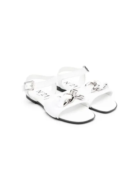 Nº21 Kids sandales à détail de chaîne