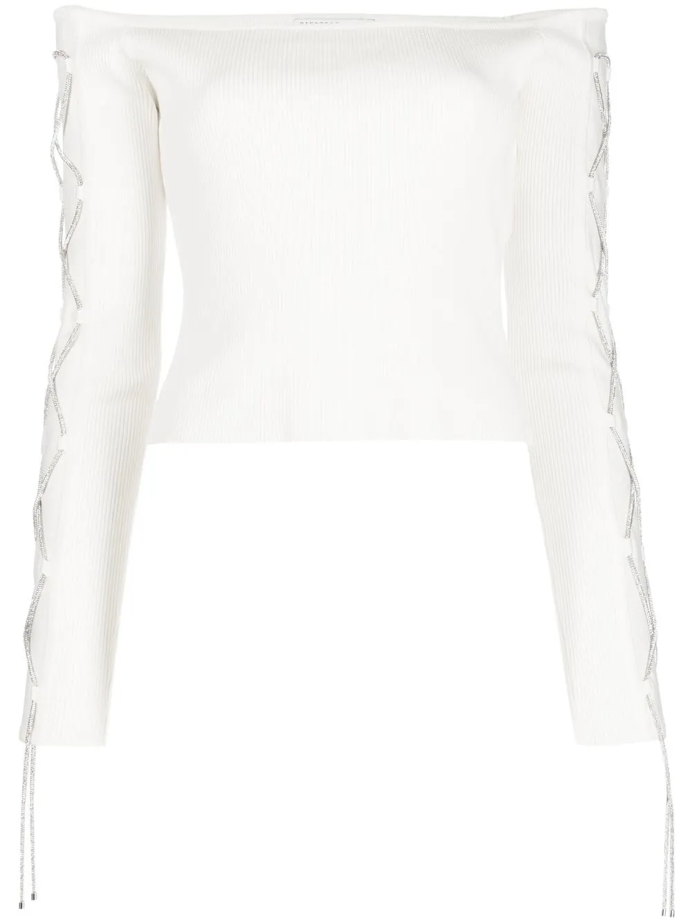 

Giuseppe Di Morabito ribbed-knit drop-shoulder jumper - White