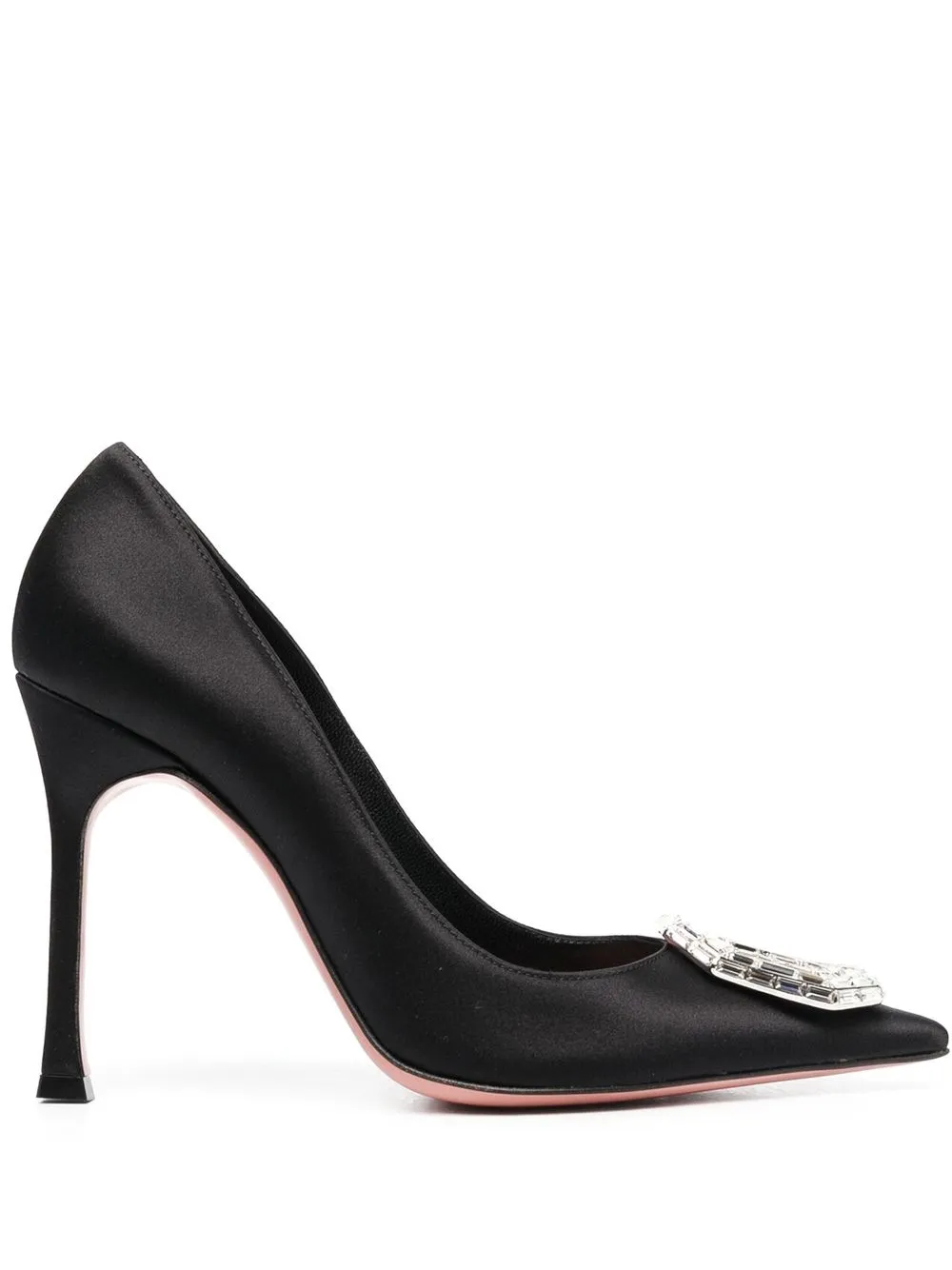 

Amina Muaddi Camelia crystal-embellished pumps - Black