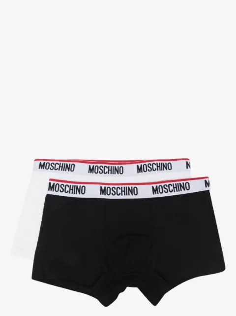 Moschino logo-print boxers set 