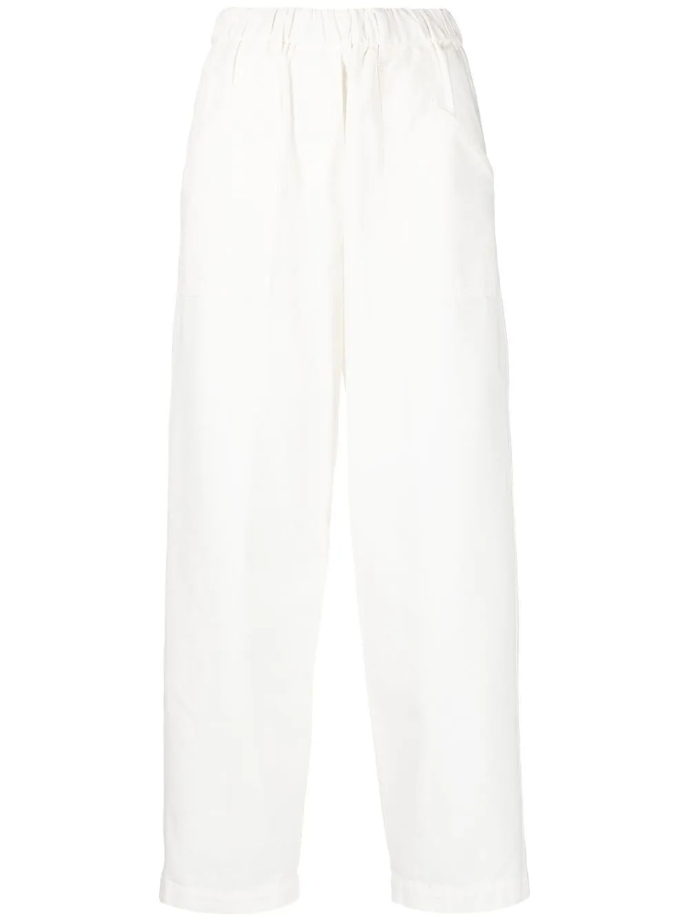 

Forte Forte tapered cotton trousers - White