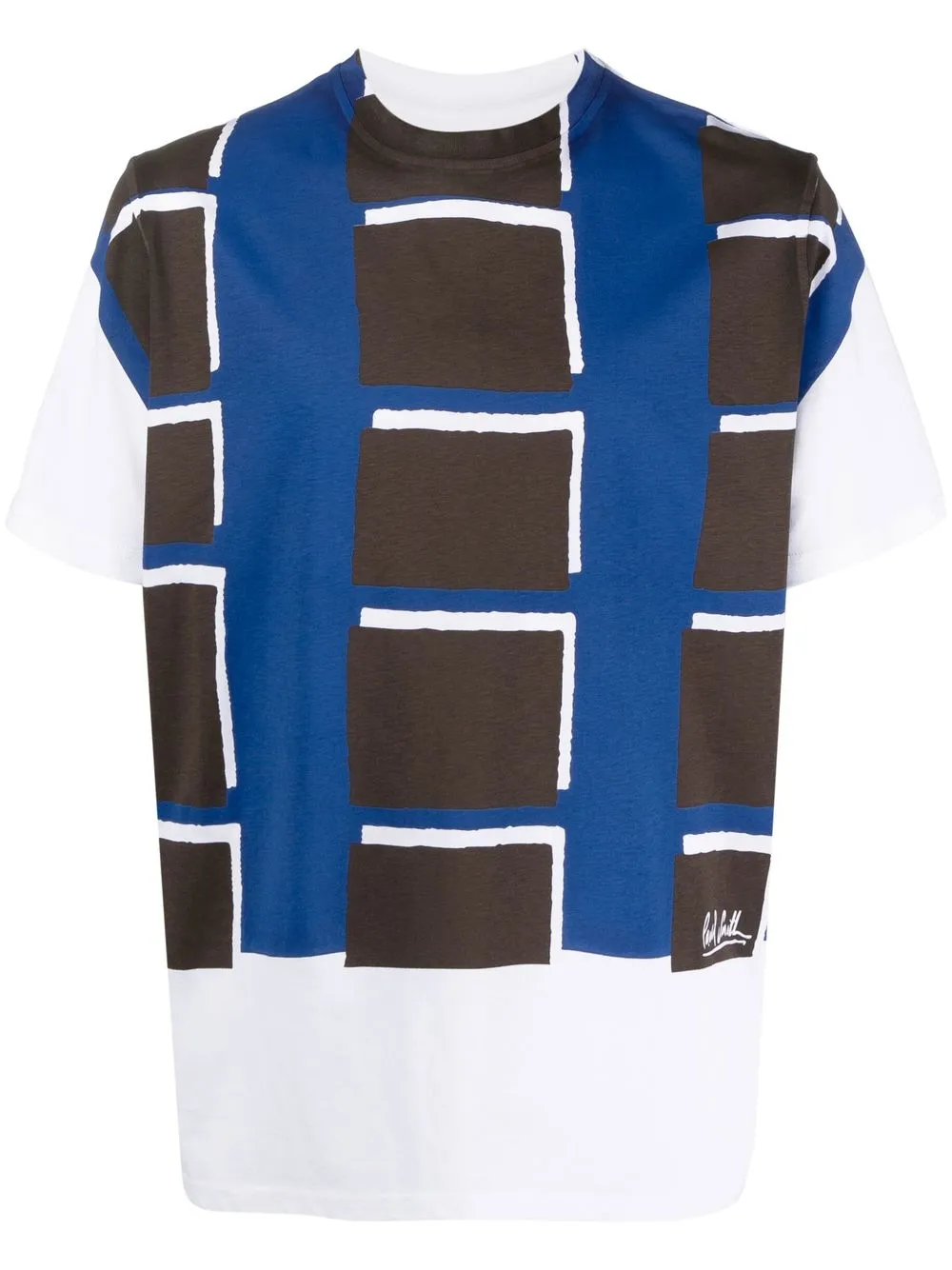 

Paul Smith playera manga corta con estampado gráfico - Blanco