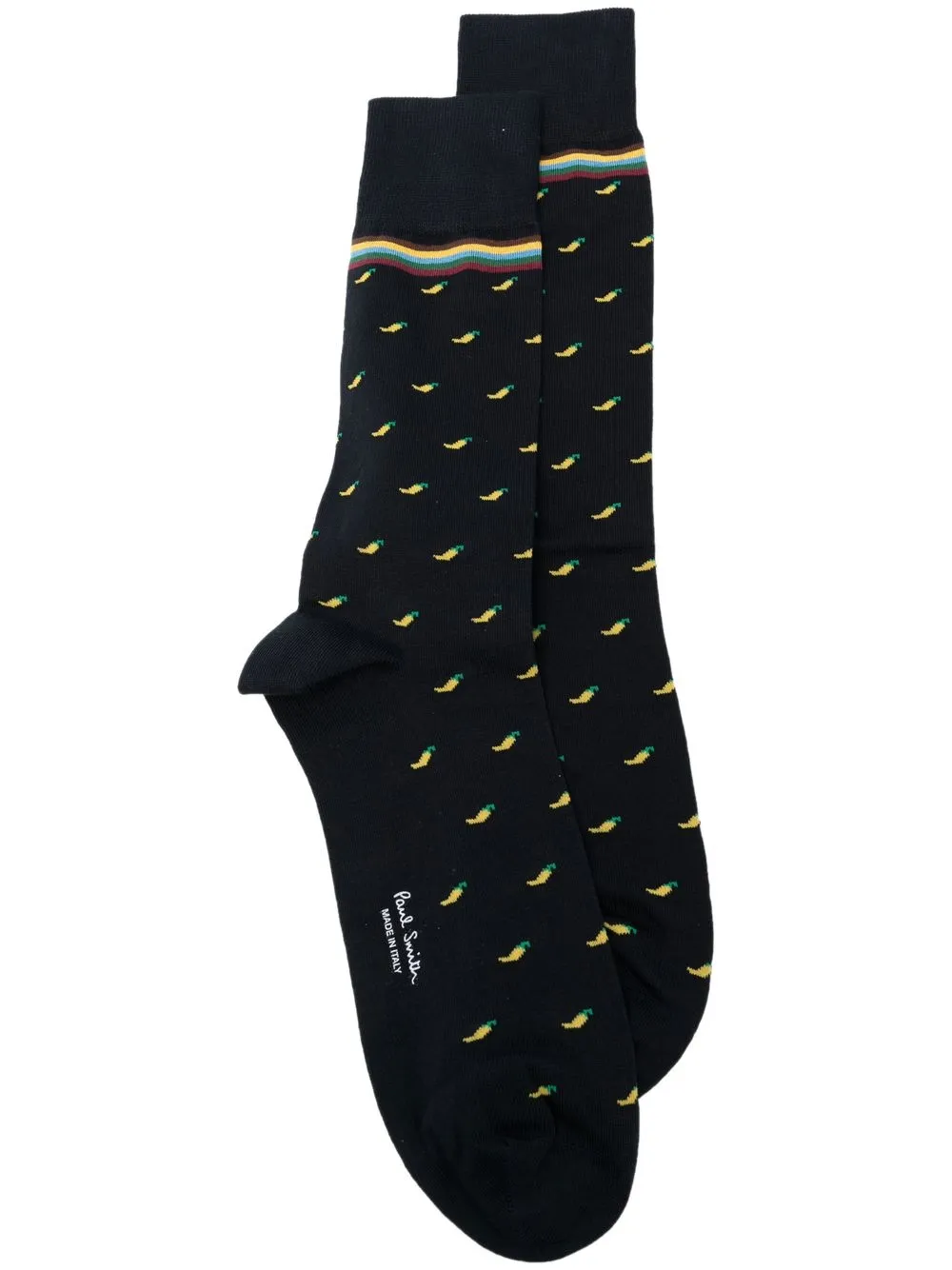 

Paul Smith intarsia-knit ankle socks - Blue