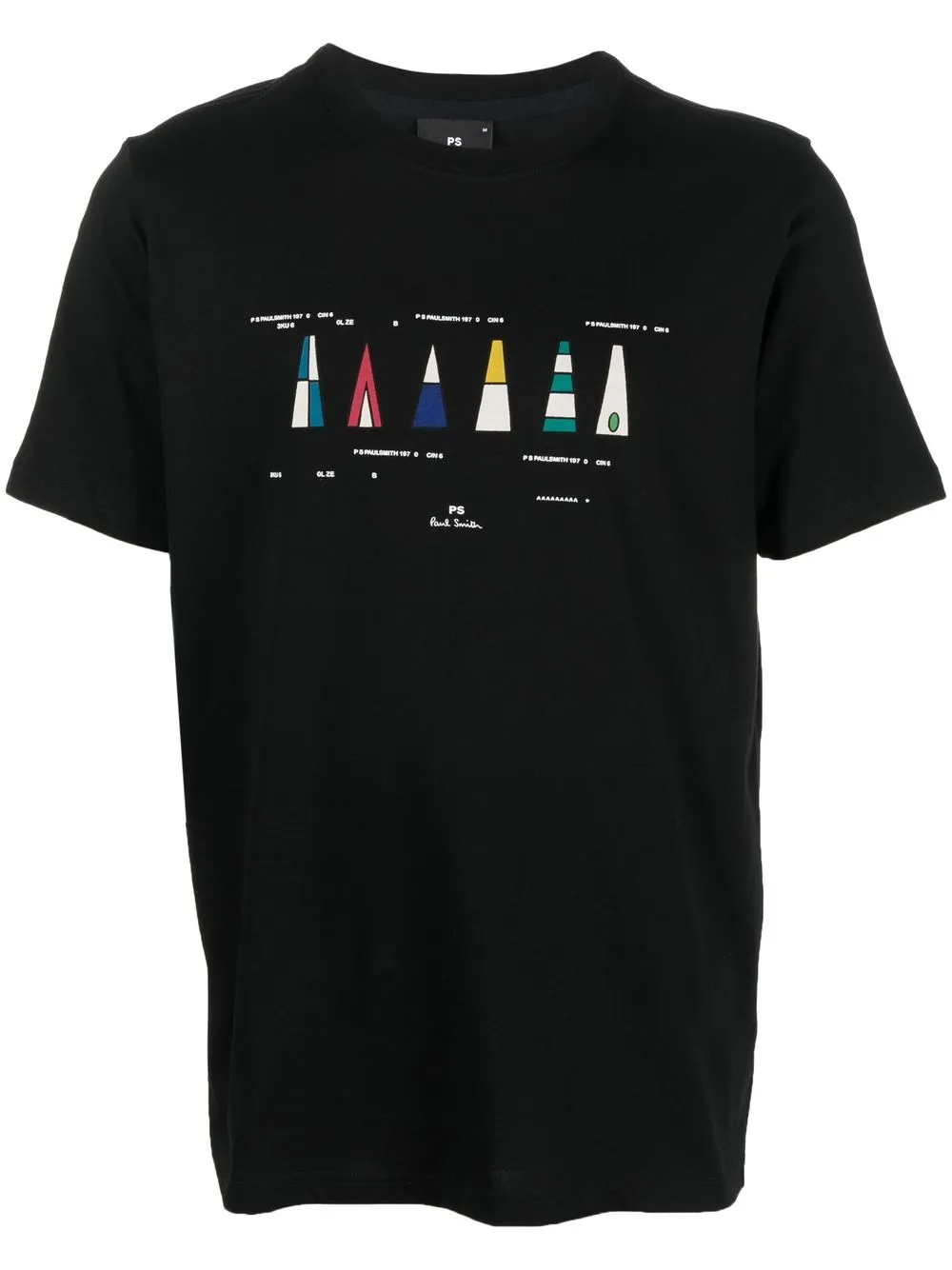 

PS Paul Smith graphic-print short-sleeve T-shirt - Black