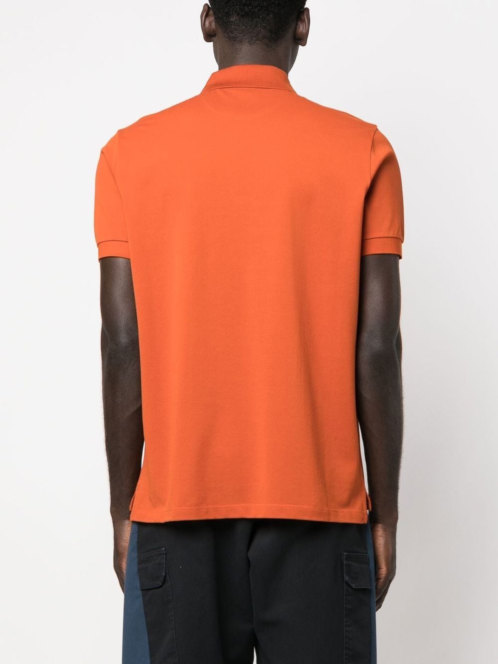 Shop Paul Smith Short-sleeve Polo Shirt In Orange