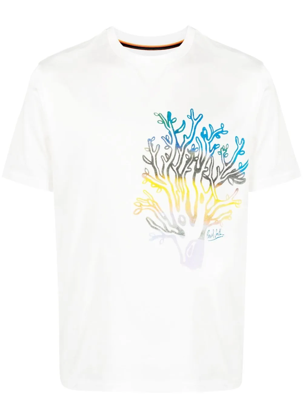 

Paul Smith graphic-print short-sleeves T-shirt - White