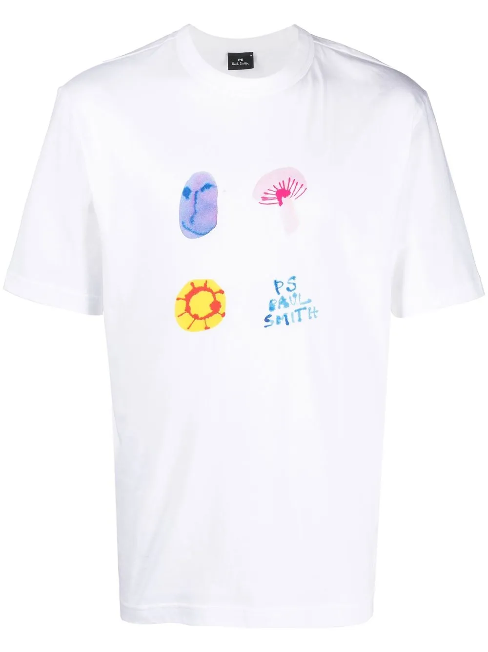 

PS Paul Smith graphic-print short-sleeve T-shirt - White