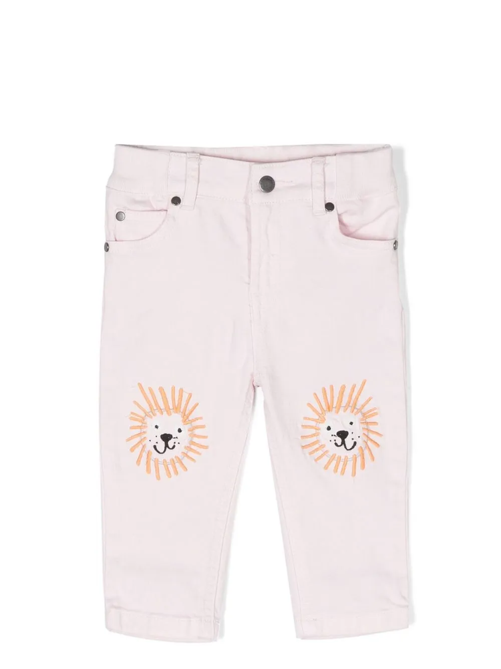 

Stella McCartney Kids mid-rise straight jeans - Pink