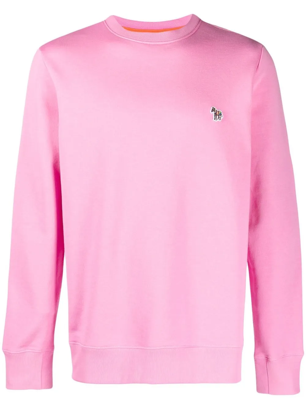 

PS Paul Smith sudadera con parche de cebra - Rosado