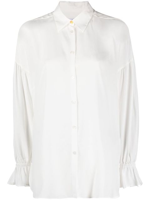 PS Paul Smith ruffled-cuffs button-up shirt 