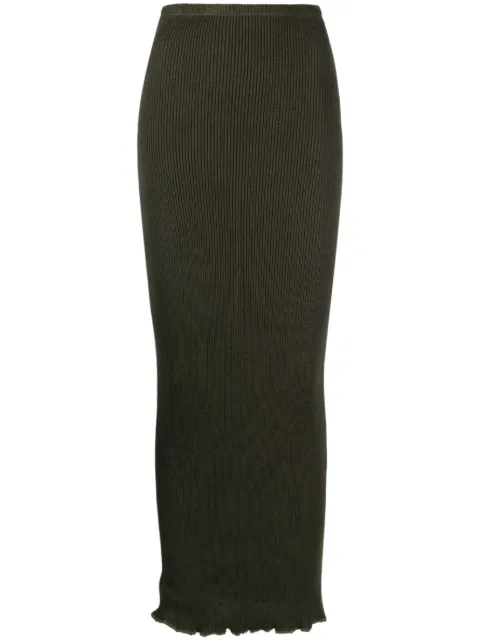 Ambra Maddalena Peggy knitted midi skirt