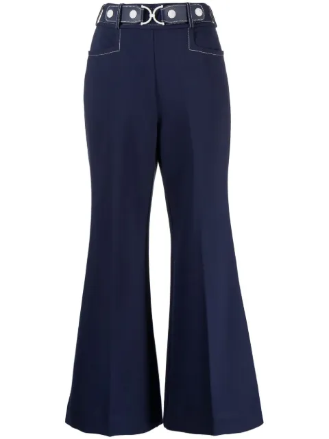 ZIMMERMANN high-rise flared trousers