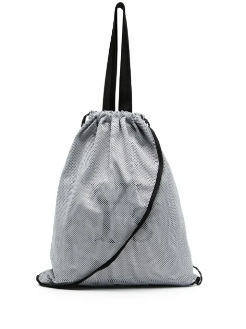 Y's Handtasche mit Netzeinsatz