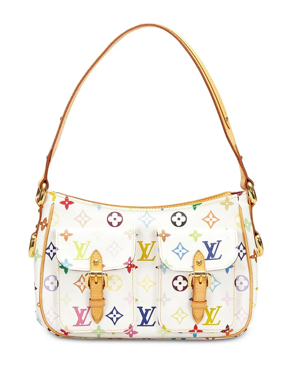 

Louis Vuitton 2005 pre-owned Monogram Multicolore Lodge PM shoulder bag - White