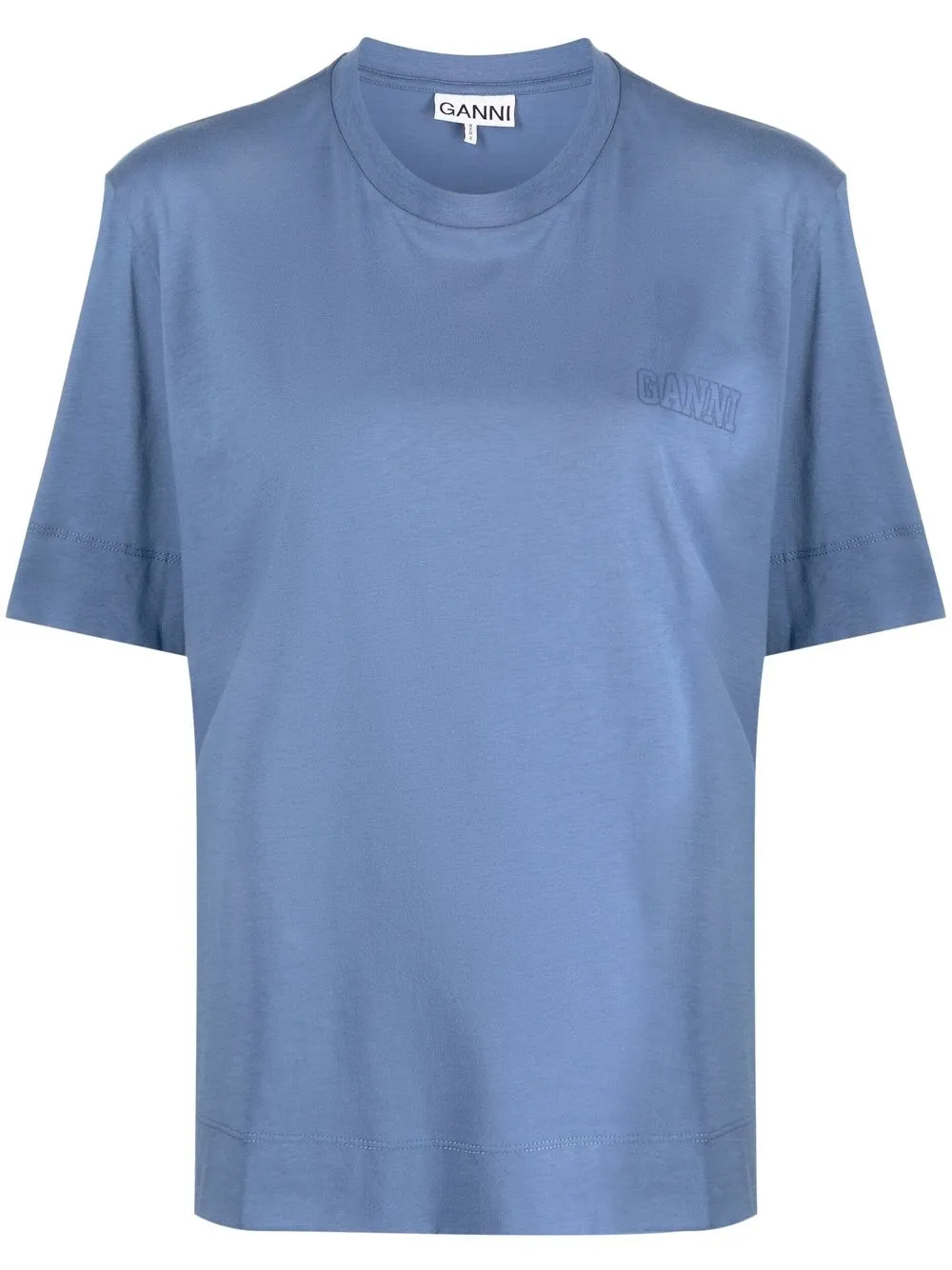 

GANNI short-sleeve T-shirt - Blue