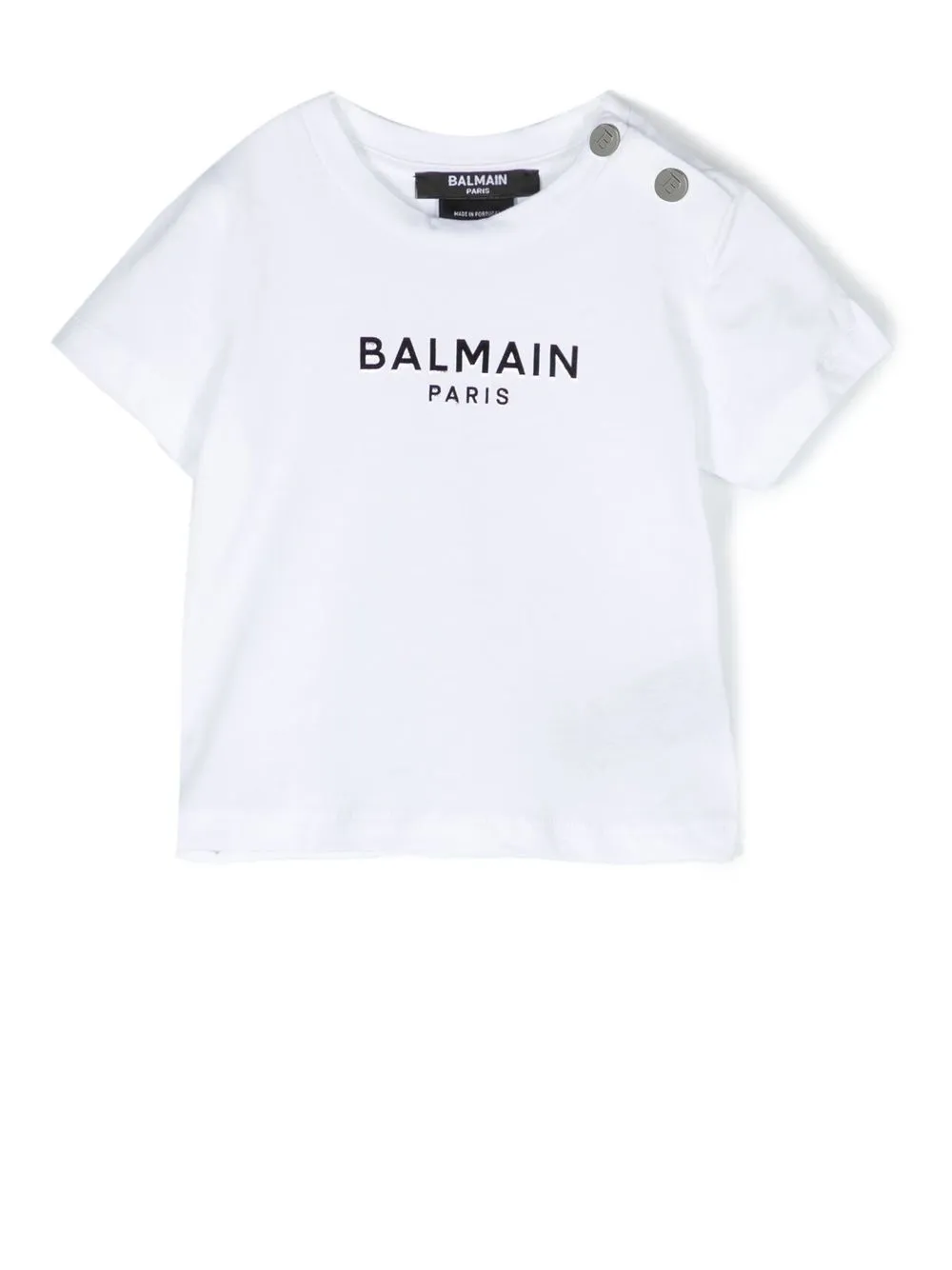 

Balmain Kids logo-print T-shirt - White