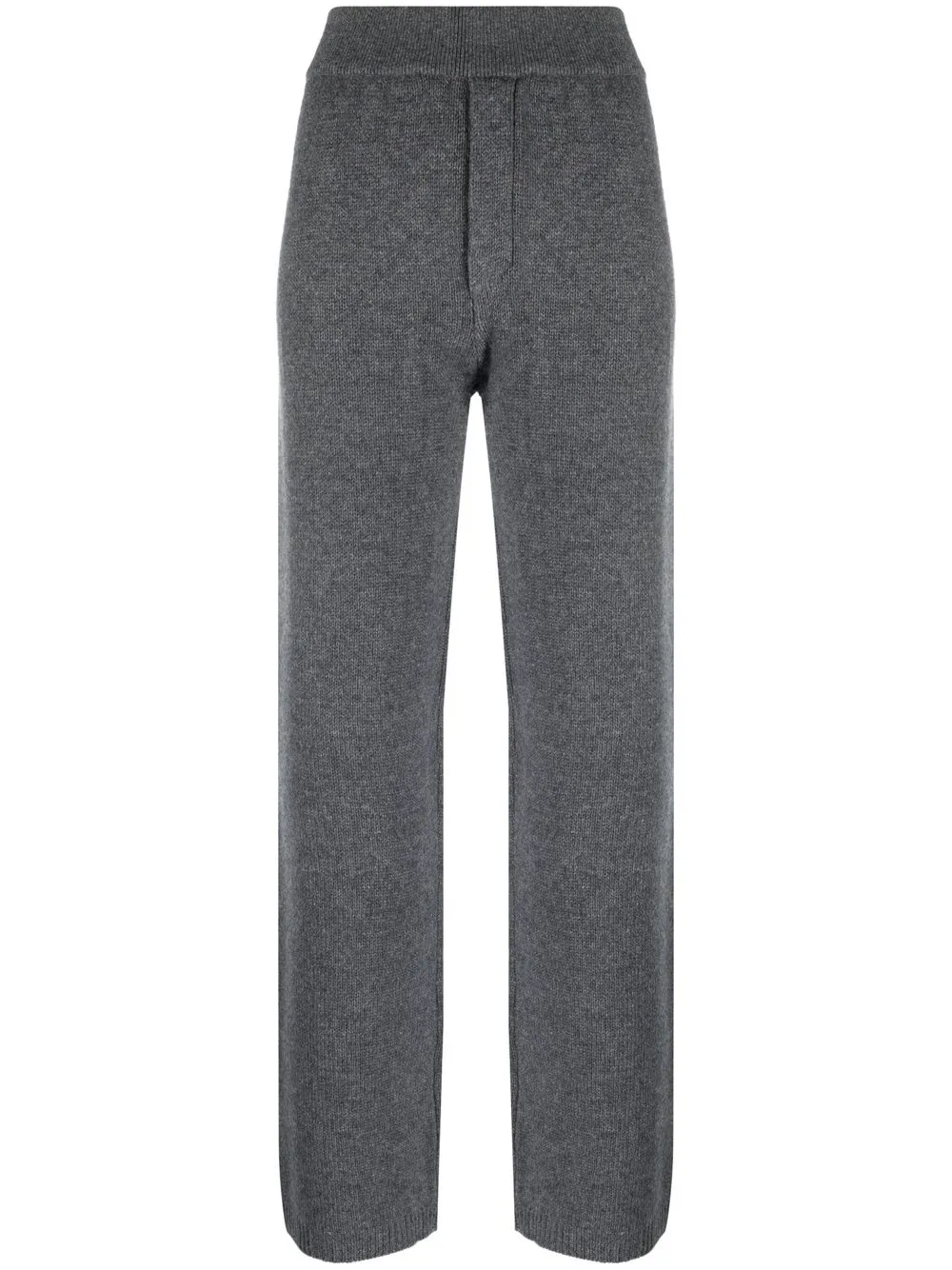 

Lisa Yang straight-leg knit trousers - Grey