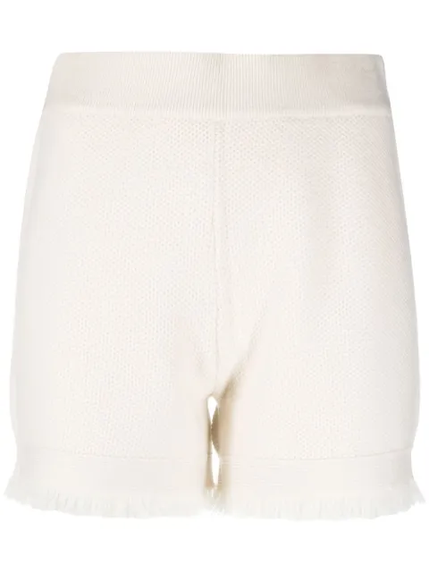 Lisa Yang shorts tejido de cachemira
