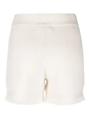 ショートパンツ LISA YANG Women Shorts  Burmudas 2025205UB Beige XSIDE High Waisted Regular Fit Women's Denim Shorts