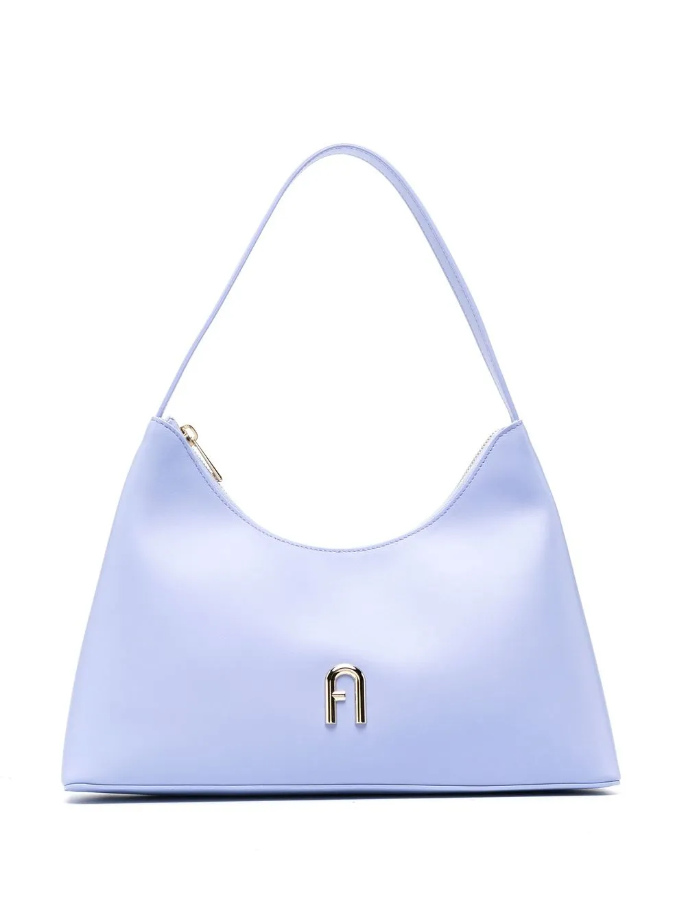 Furla logo-plaque Leather Shoulder Bag - Farfetch