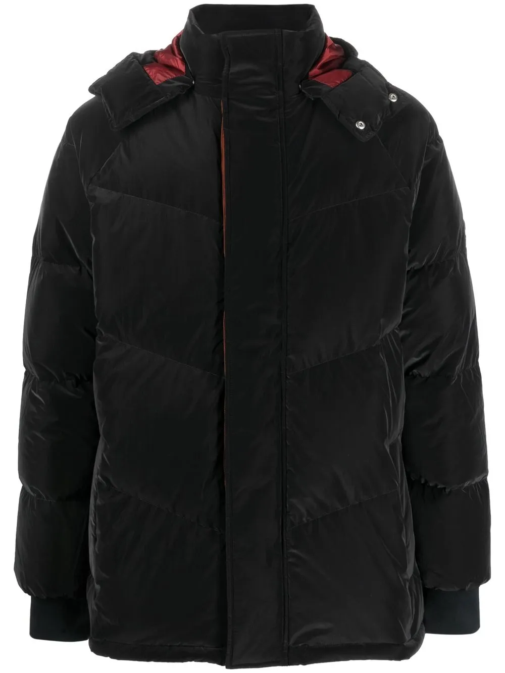 

Paul Smith hooded down puffer coat - Black