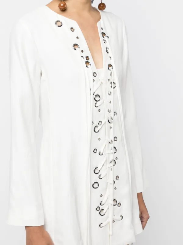 トップス THE SHISHIKUI eyelet / OFF WHITE THE SHISHIKUI eyelet long / OFF WHITE - メルカリ