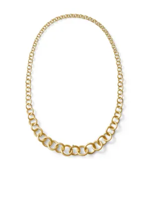 Shihara One Stone Hoop ダイヤモンド ブレスレット 18Kイエロー