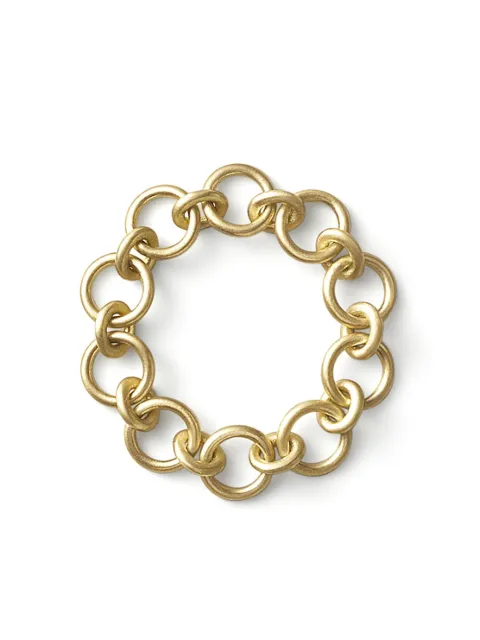 Shihara 18K yellow gold link 02 ring